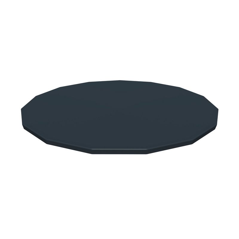 Flowclear 15 Foot Round Steel Pro MAXTM Above Ground Swimming Pool Cover, Black