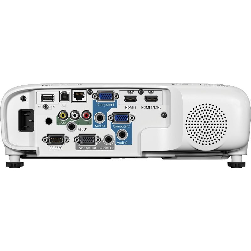 Epson PowerLite 2142W LCD Projector - 16:10 - 1280 x 800 - Rear, Ceiling, Front - 5500 Hour Normal Mode - 12000 Hour Economy Mode - WXGA - 15,000:1