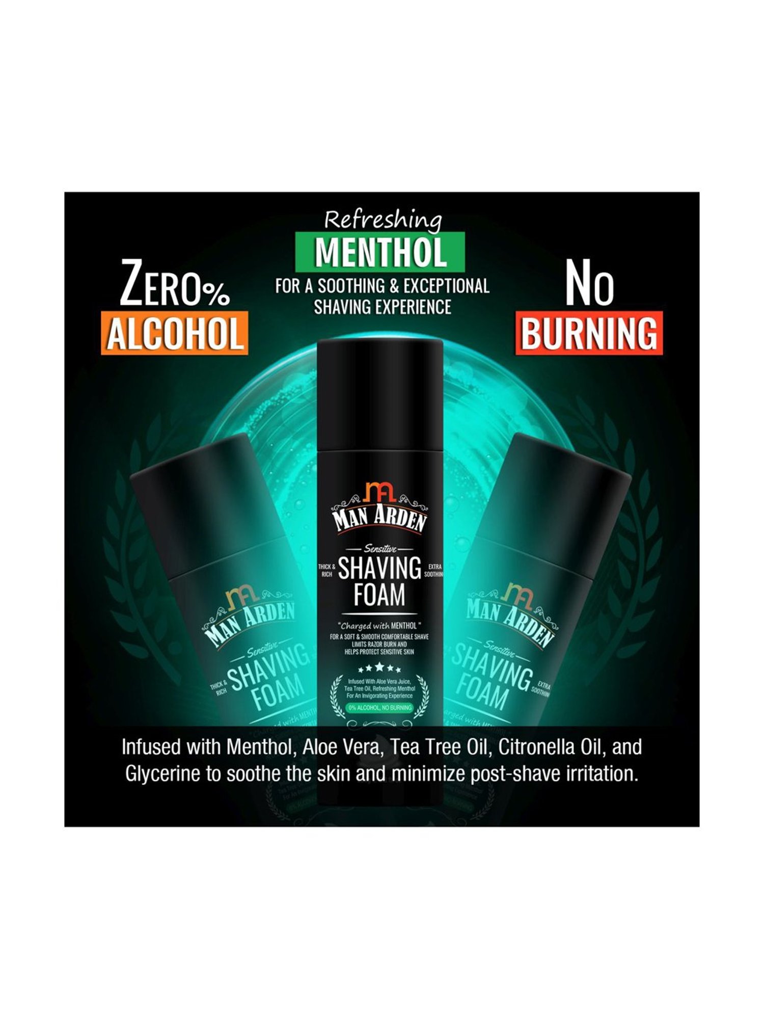 King C. Gillette Men's Beard and Face Wash with Coconut Water - 11.8oz