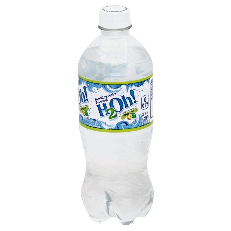 H2Oh! Lemon Lime Sparkling Water - 6pk/20 fl oz Bottles