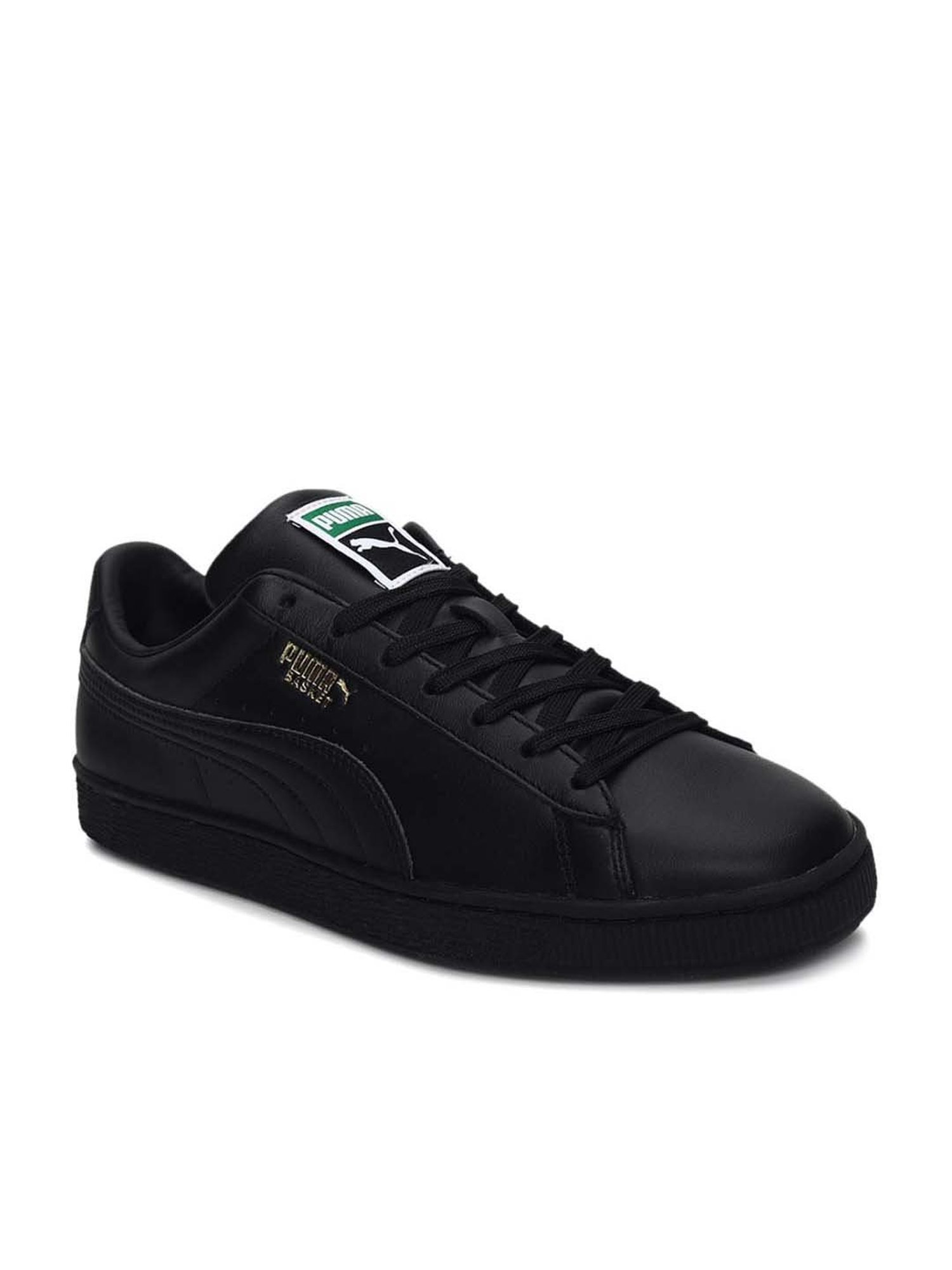Puma Men's Basket Classic XXI Trainers Black Casual Sneakers