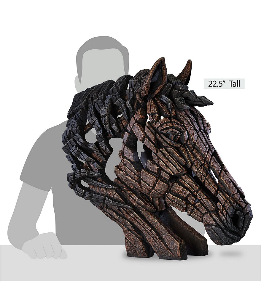 Edge Sculpture by Enesco Horse Bust Figurine