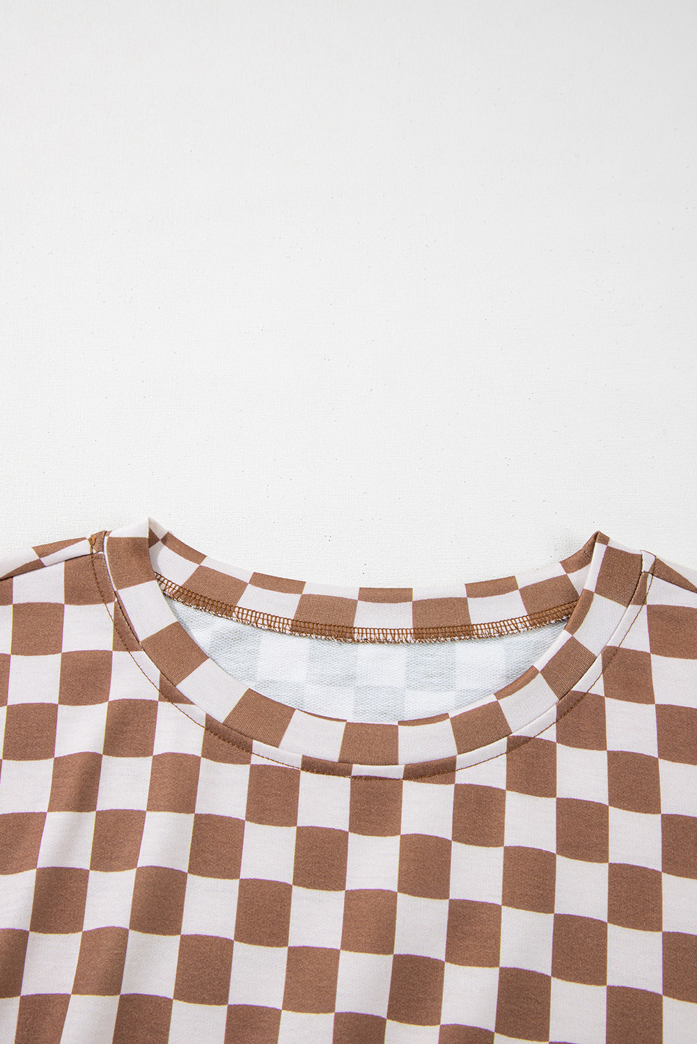 Rose Red Solid Waffle Knit Plus Size Two Piece Shorts Set