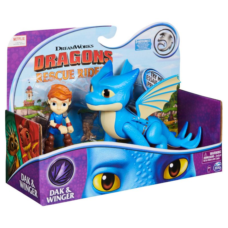 DreamWorks Dragons Rescue Riders - Dak & Winger