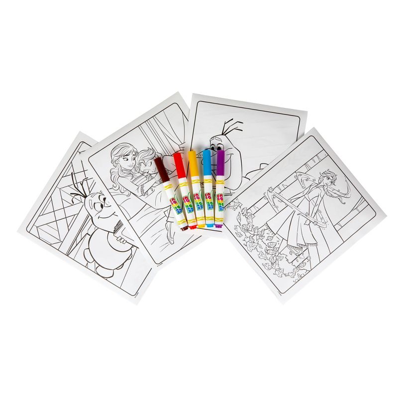 Crayola Color Wonder Frozen 2 Coloring Pages Set