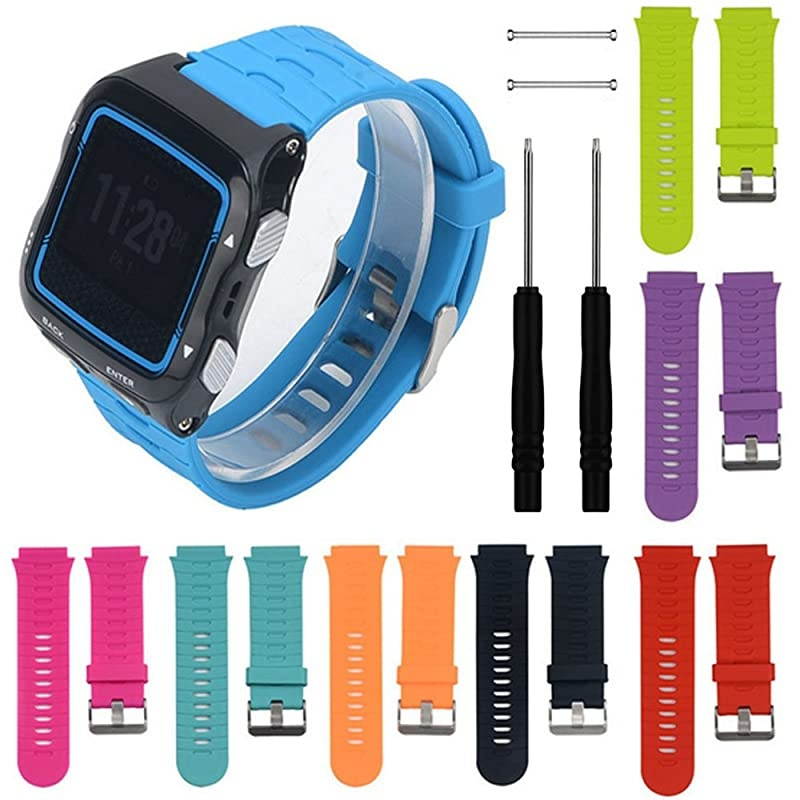 Band for Garmin Forerunner 920XT Soft Silicone Replacement Watch Band Strap for Garmin Forerunner 920XT GPS Watch Fits 59 inches826 inches Wrist