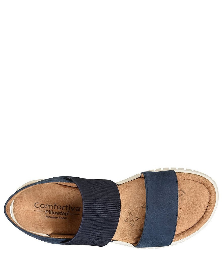 Comfortiva Charlee Elastic Strap Sandals