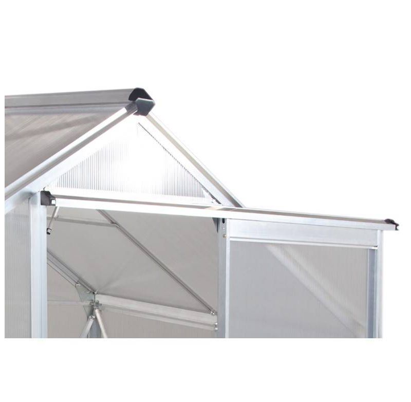 6'X 4' Walk-In Aluminum Greenhouse Clear - OGrow