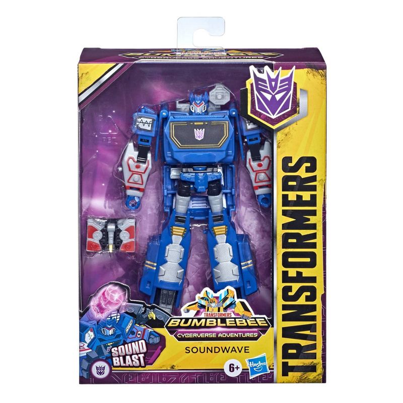 Transformers Bumblebee Cyberverse Adventures Toys Deluxe Soundwave