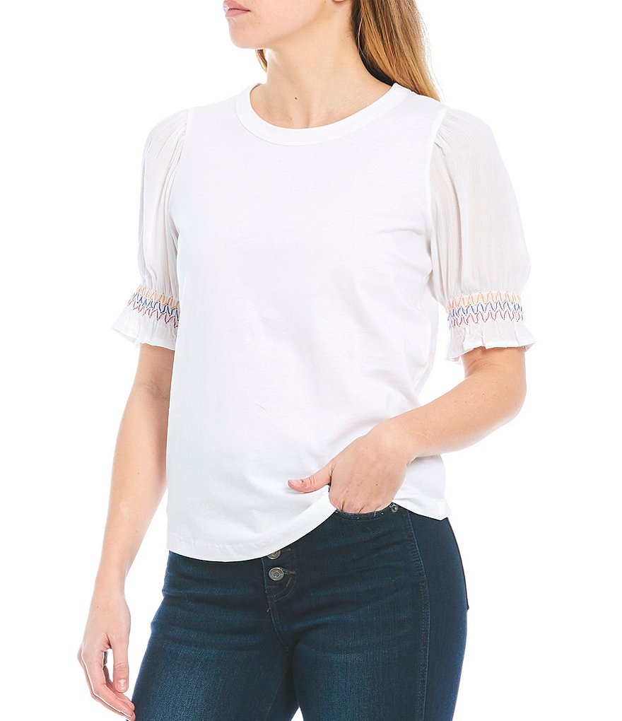 Ella Moss Maddie Puff Sleeve Tee