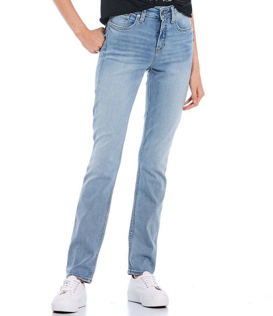 Silver Jeans Co. Avery High Rise Straight Jeans