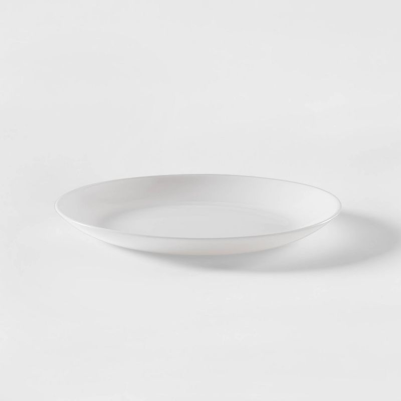 Glass Salad Plate 7.4" White - Made By Design™