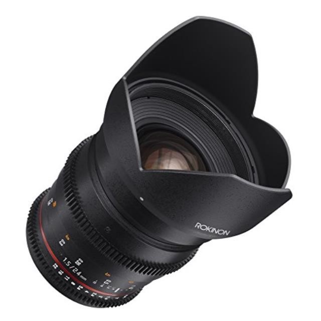 Rokinon 24mm T1.5 Cine Wide Angle Lens for Canon EF Mount #DS24M-C