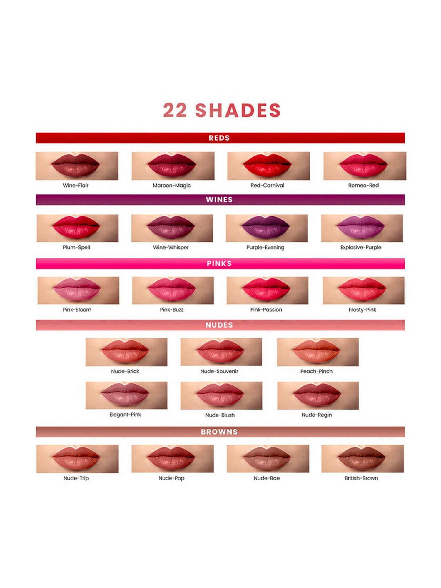 Lakme Absolute 3D Matte Lipstick Nude Brick - 3.6 gm