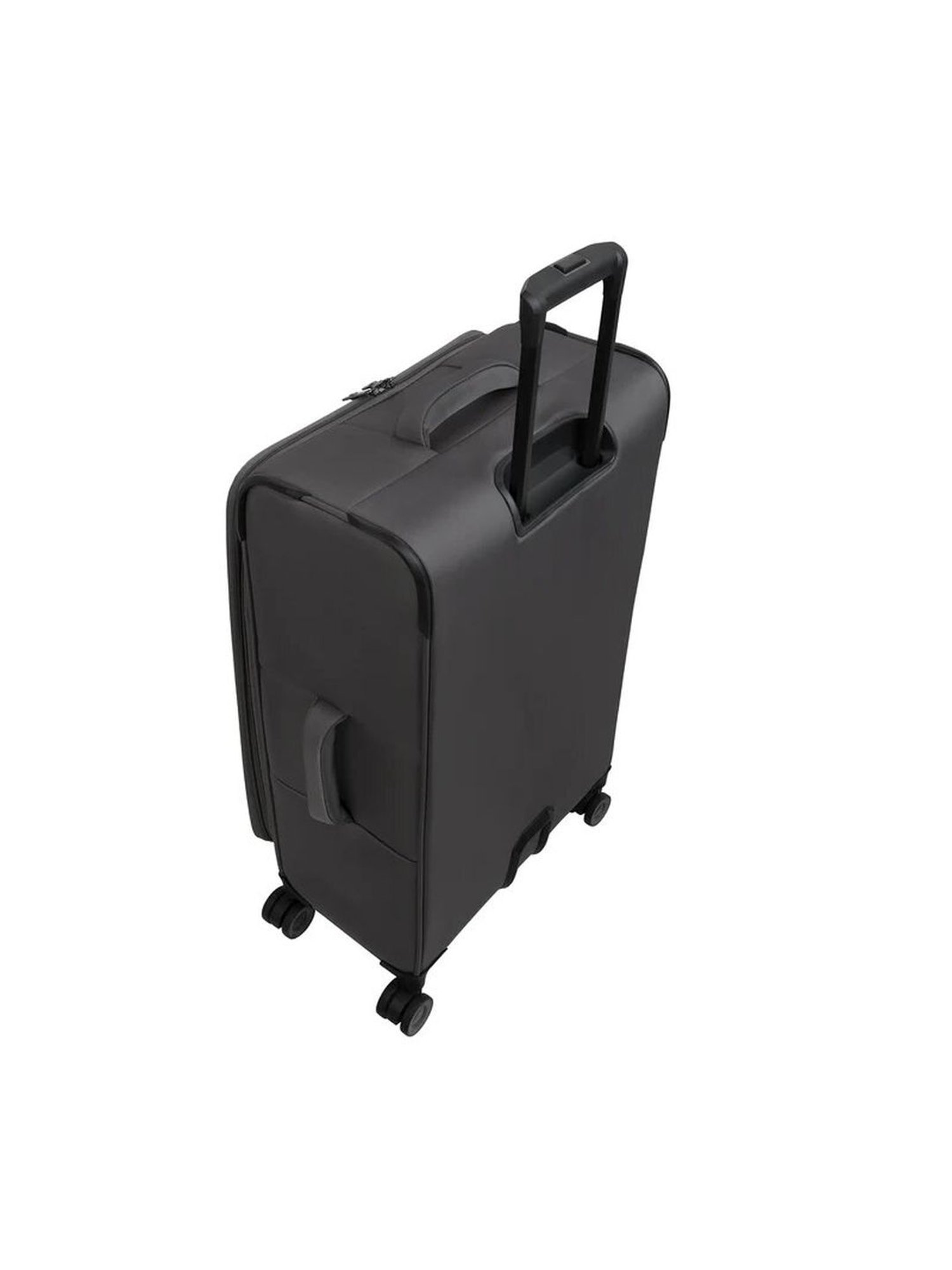 it luggage Precursor Grey Medium-24 inches Expandable Soft Case Luggage Trolley with TSA Lock