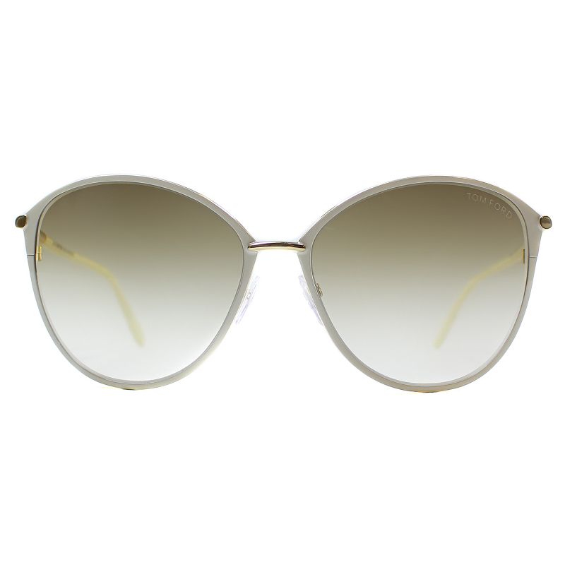 Tom Ford Penelope  32F Womens Cat-Eye Sunglasses Ivory 59mm