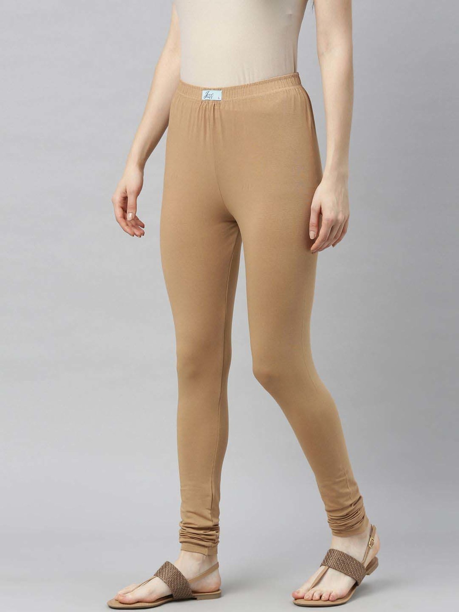 JCSS Beige Cotton Leggings