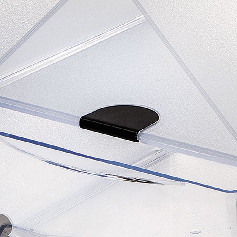 Deflecto Desk Cube Clear Plastic 6 x 6 x 6 350401