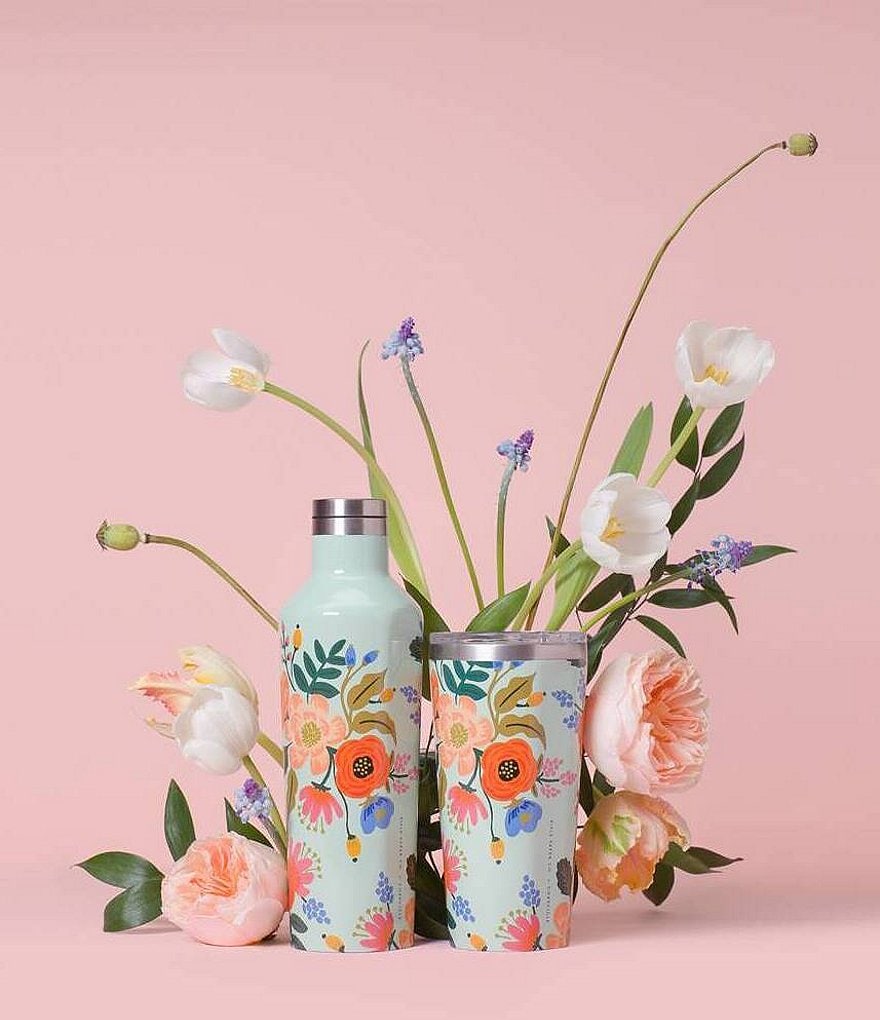 Vera Bradley Hummingbird Ditsy Stainless Steel Mug