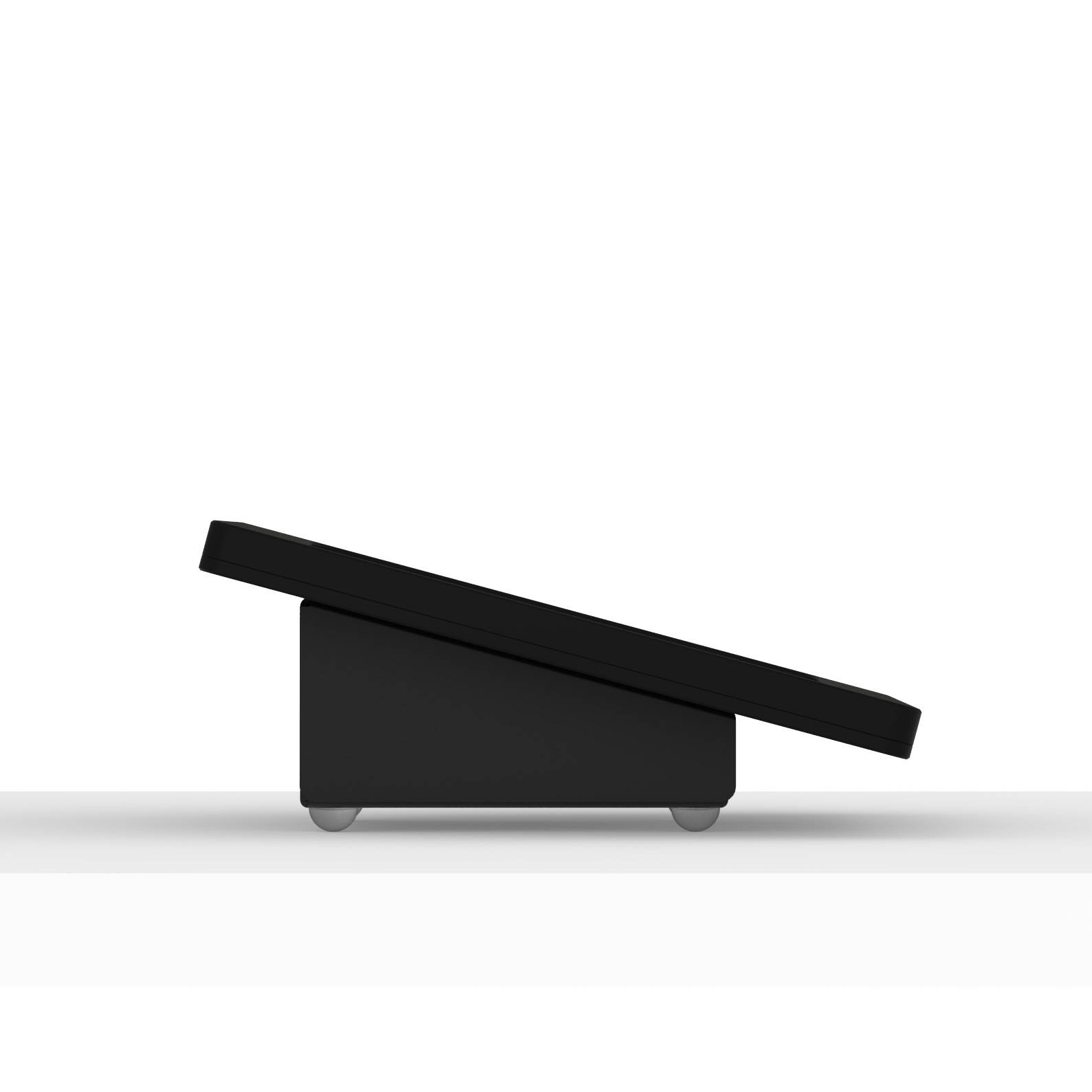 VidaMount Black Exposed Rear Camera Enclosure and Fixed Tilted 15&deg; Desk / Surface Mount [Bundle] compatible with iPad Pro 11" (1st Gen) & Air 10.9" (4th Gen)