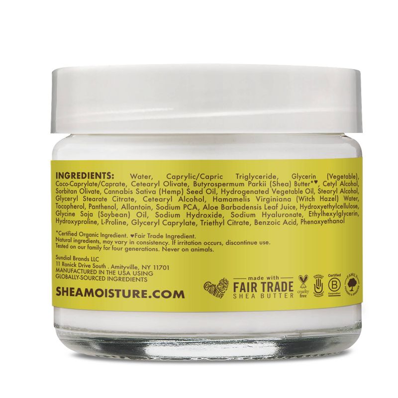 SheaMoisture Cannabis & Witch Hazel Skin Rescue Moisturizer - 2oz