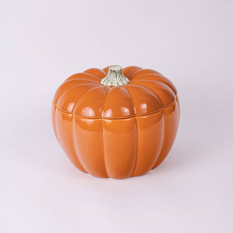 EchoFlame Pumpkin Fireplace Orange - Echo Valley