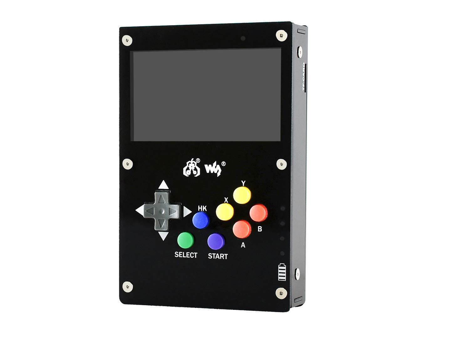 GamePi43 Accessories Classic Portable Retro Video Game Console Compatible with Raspberry Pi 3 B+/3B/2B/B+, with 800&times;480 4.3inch IPS Display