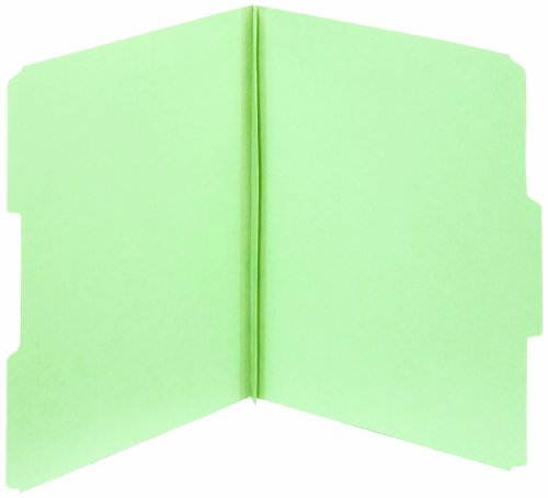 Globe-Weis Light Green Pressboard Folder 25 EA/BX