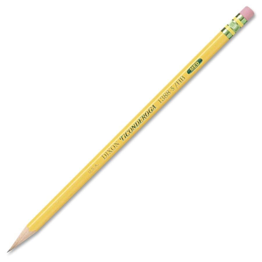 Dixon 13885, Dixon Ticonderoga Wood-Case Pencils, DIX13885, DIX 13885