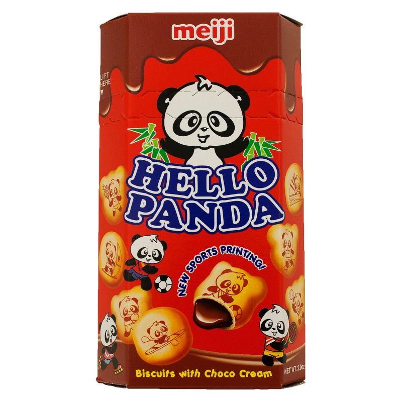 Meiji Hello Panda Choco Cream Biscuits - 2oz