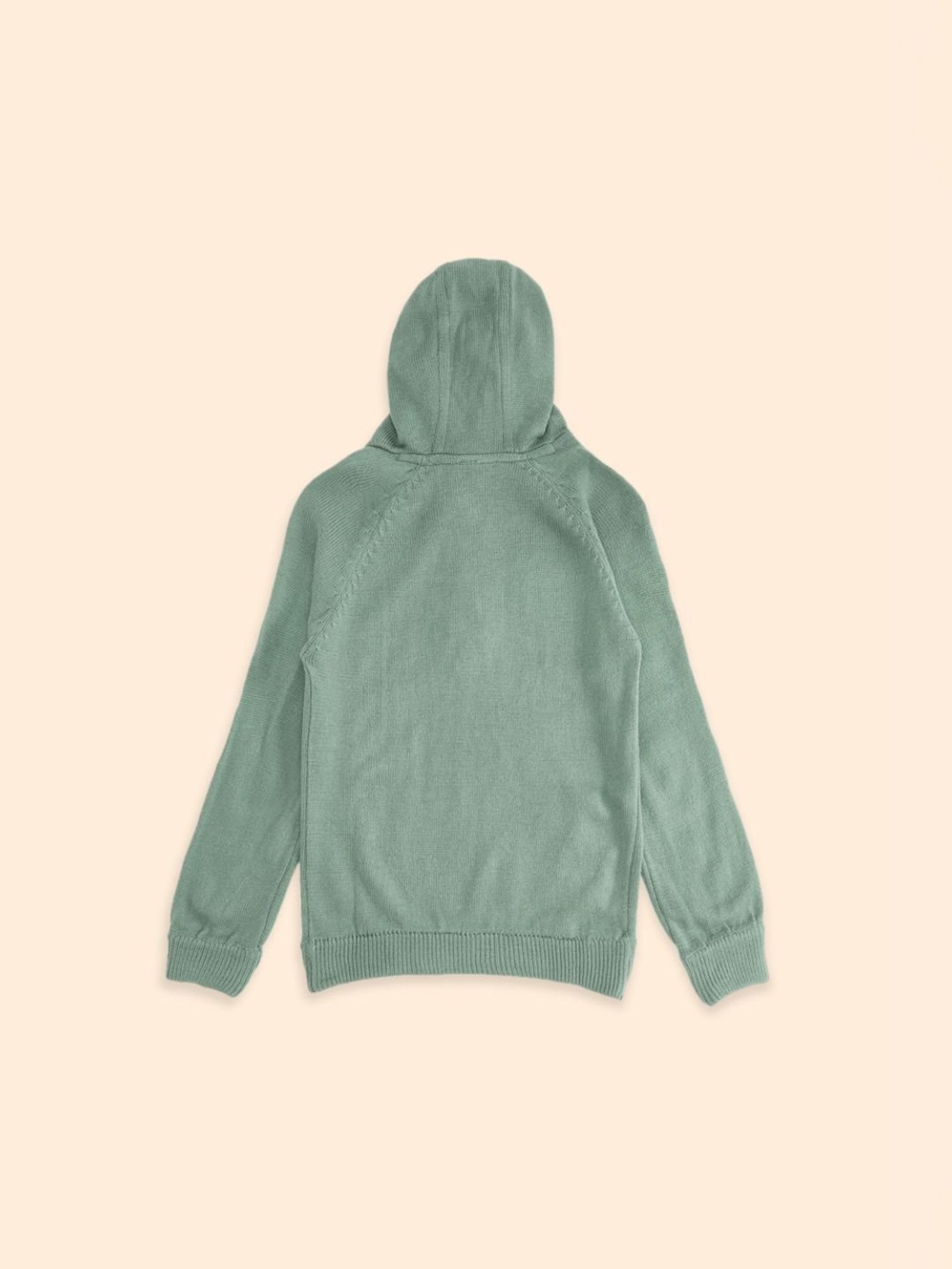 KIDS ONLY Maroon Textured Pattern Full Sleeves Sweater