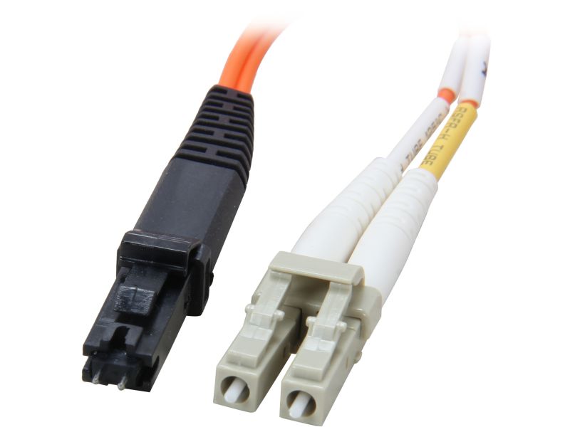 Coboc CY-OM1-MTRJ/LC-3 9.84 ft. Fiber Optic Cable, MTRJ (Male)/LC, Multi Mode, Duplex (62.5/125 Type)  - Orange