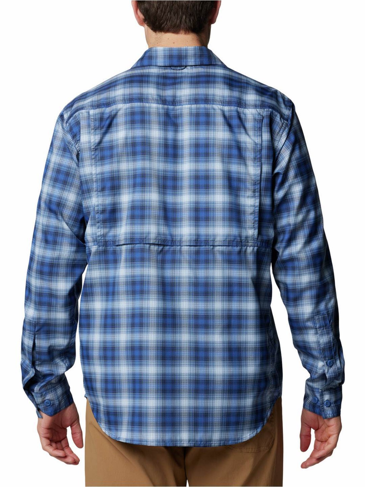 Columbia Mountain Blue Regular Fit Checks Shirt