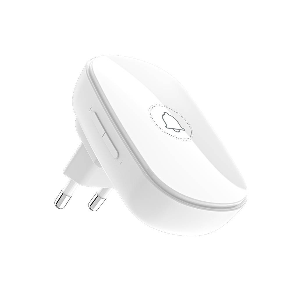 IR Sensor Welcome Doorbell Electronic Induction Doorbell Advertising Guide (Black)