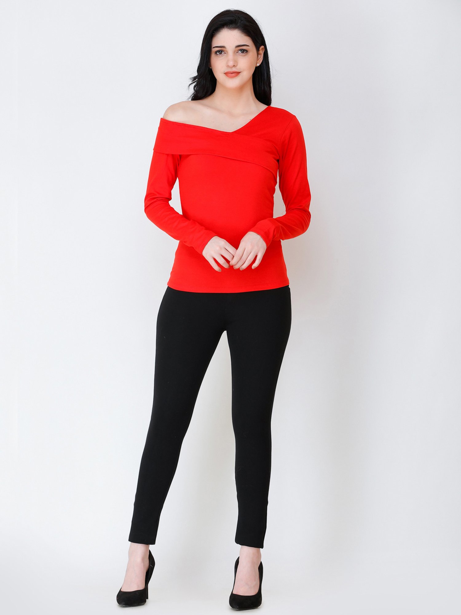 Scorpius Red Regular Fit Top
