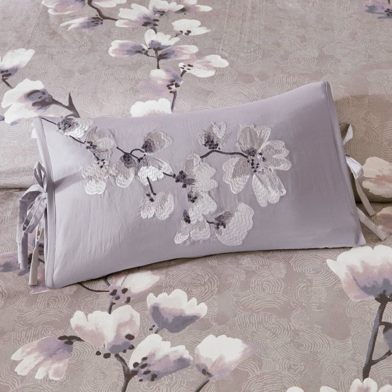 12"x20'' Sakura Blossom Lumbar Throw Pillow Lilac - N Natori