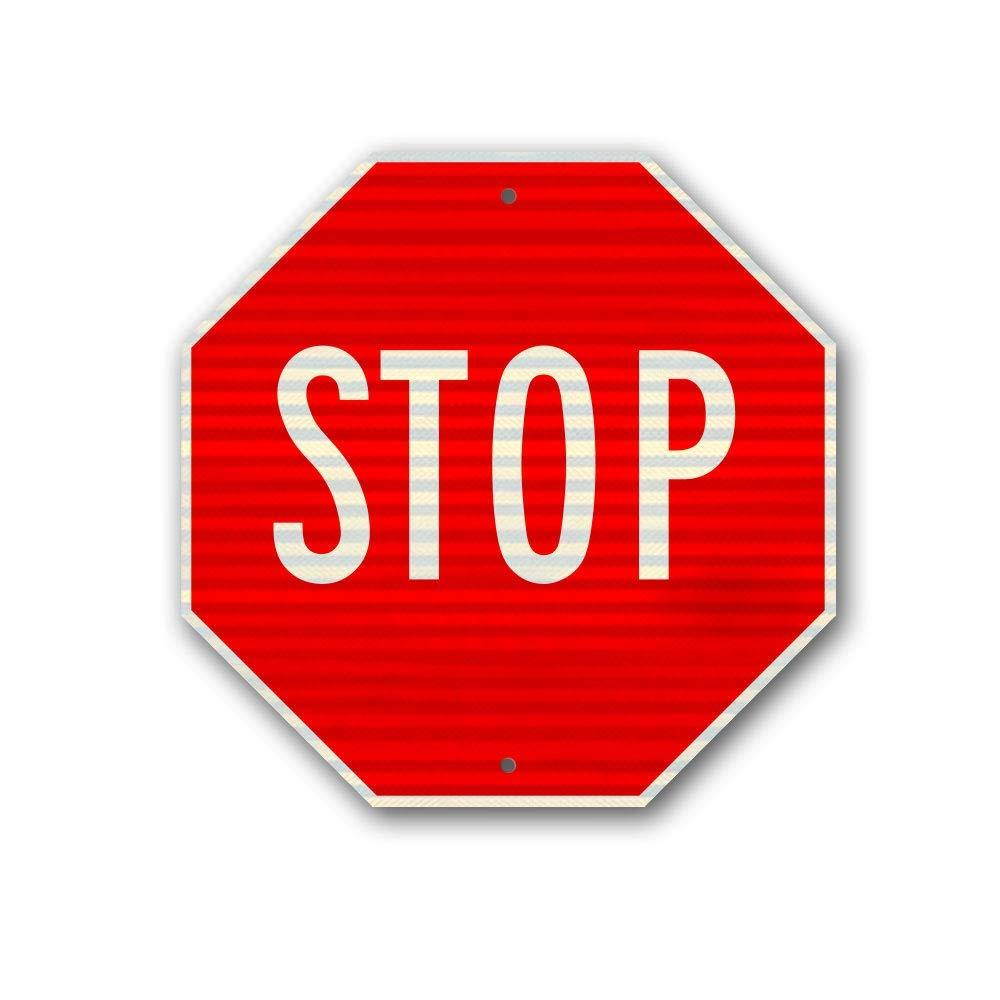 30"x30" Stop Sign - .080 Alum. w/EGP Reflective