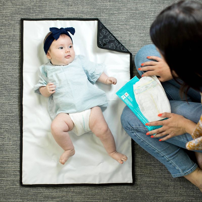 Disney Baby by J.L Childress Full Body Changing Pad Mickey - Black