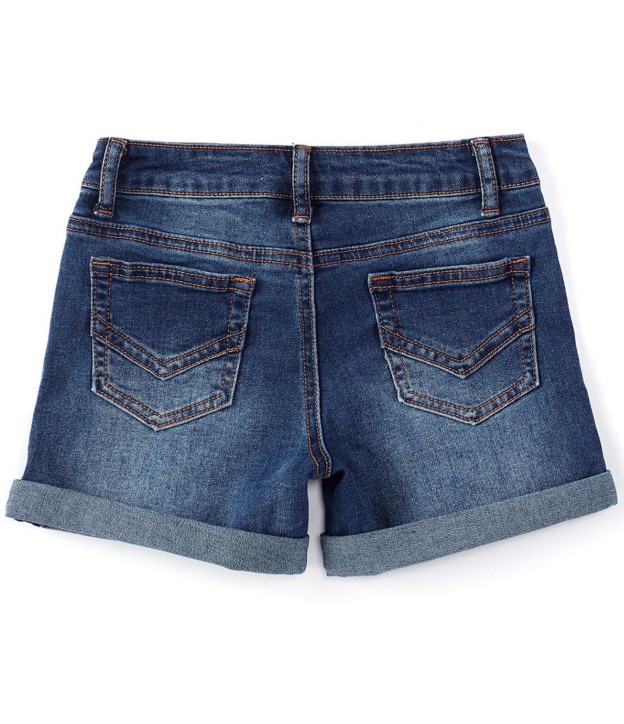 Copper Key Big Girls 7-16 Roll Cuff Shorts