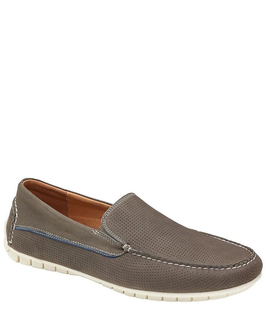 Johnston & Murphy Men's Cort Perforated Venetian Loafers