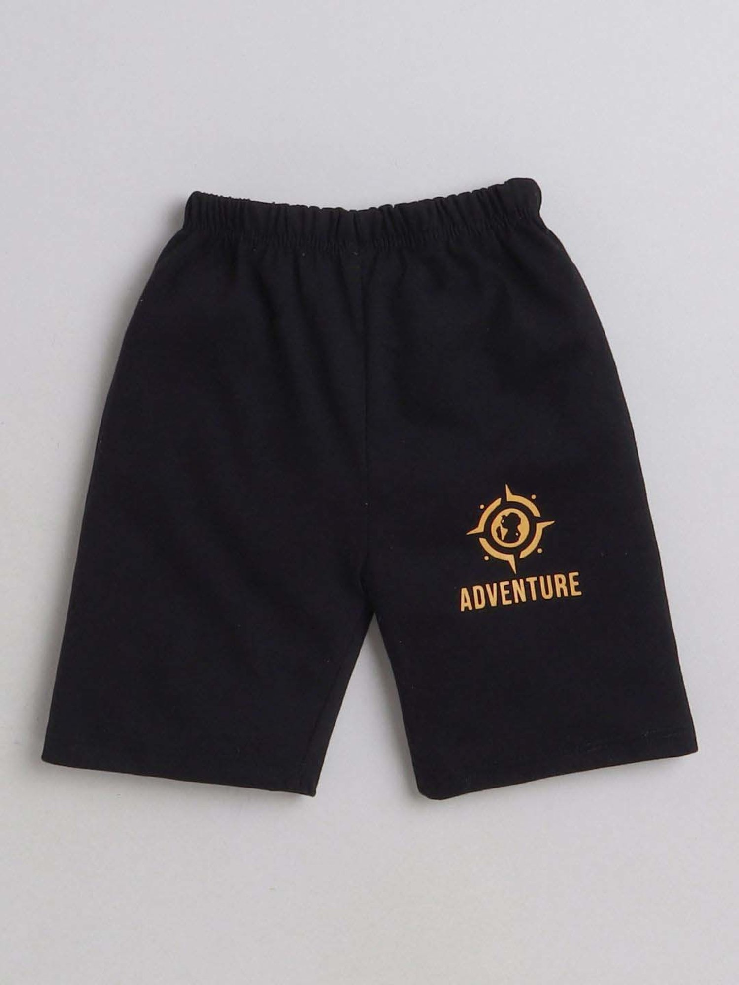 Fourfolds Unisex Mustard Printed Clothing Set