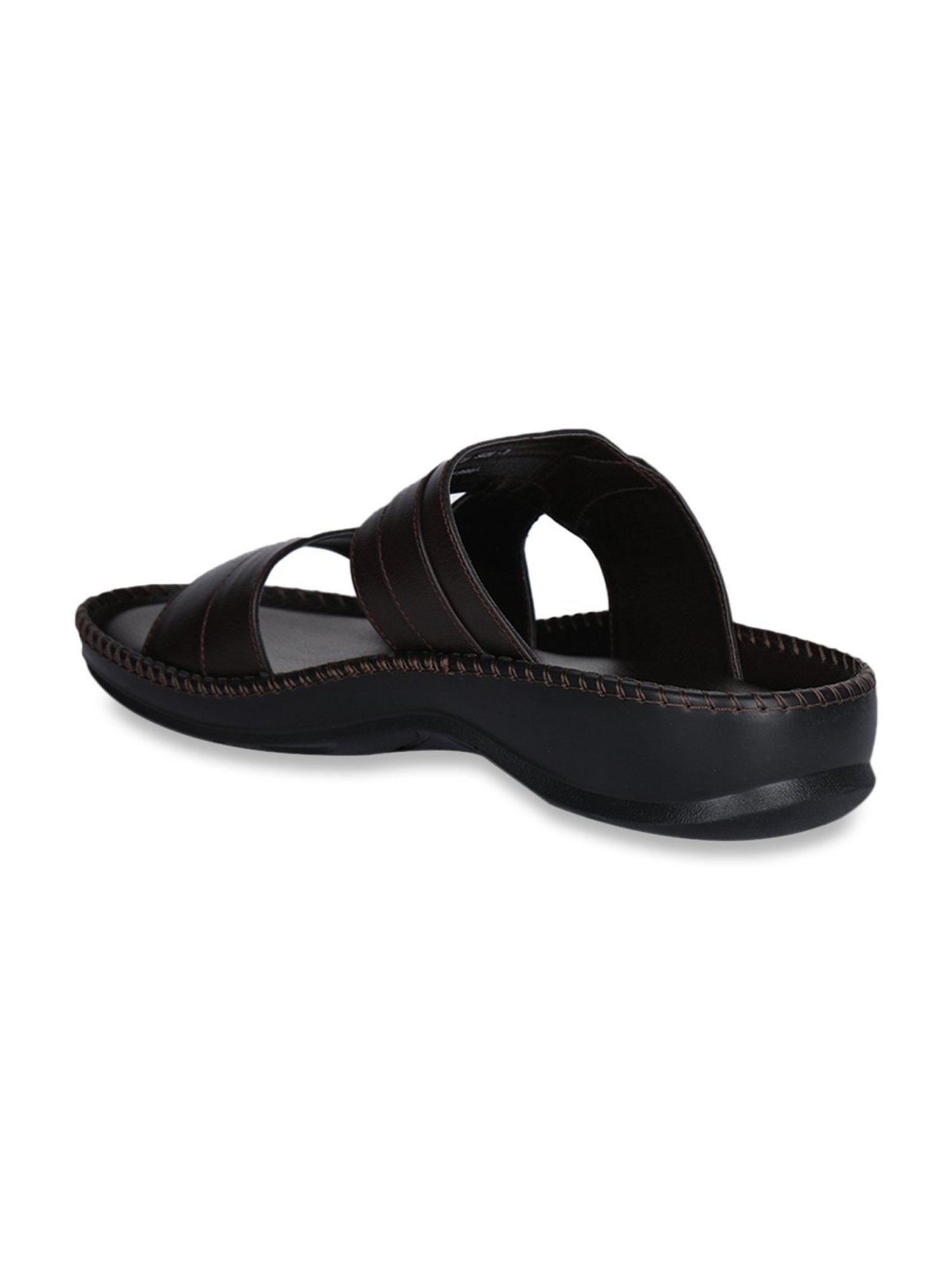 Coolers by Liberty Men's Dark Brown Casual Sandals