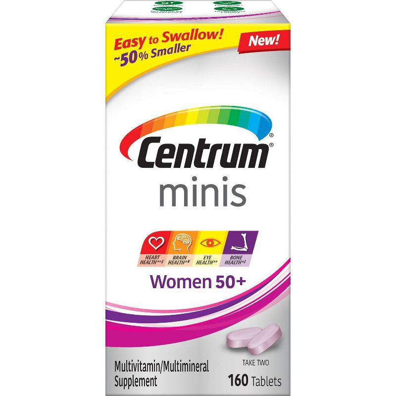 Centrum Mini's Women 50+ Tablets - 160ct