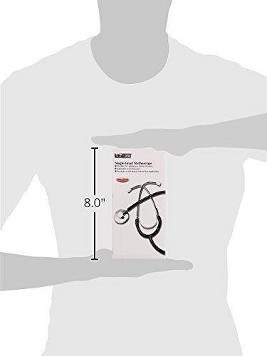 Lumiscope 300dlx Single Head Stethoscope, Black