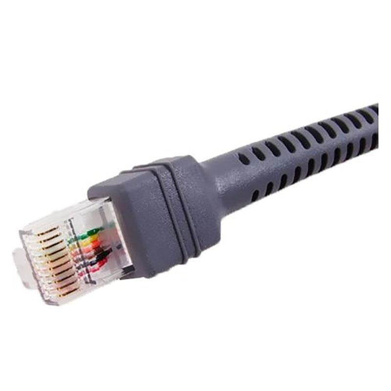 New LS2208 2m Rj45 to PS2 Keyboard Wedge Scanner Cable For Symbol Motorola LS1203 LS2208 LS4208 LS3008 Barcode Scanner
