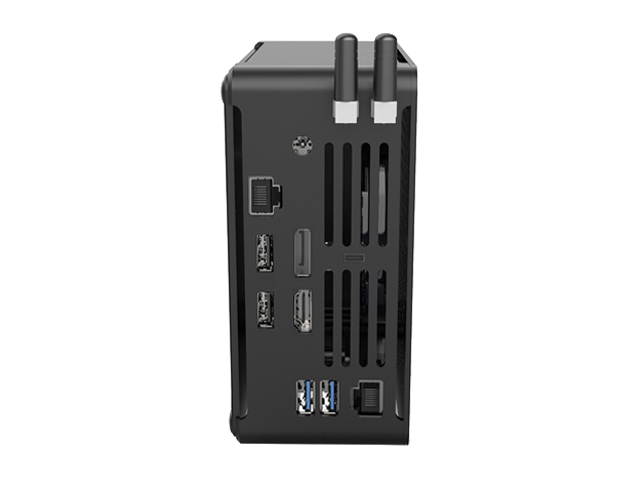 4K Mini PC,Desktop Computer,Intel Core I9 8950H,Windows 10 Pro/Linux,(Black),[HUNSN BY02],[4USB3.0/2USB2.0/2LAN/BT4.0/1DP1.2/1HDMI2.0/1TYPE-C/WiFI],(8G RAM/512G SSD)