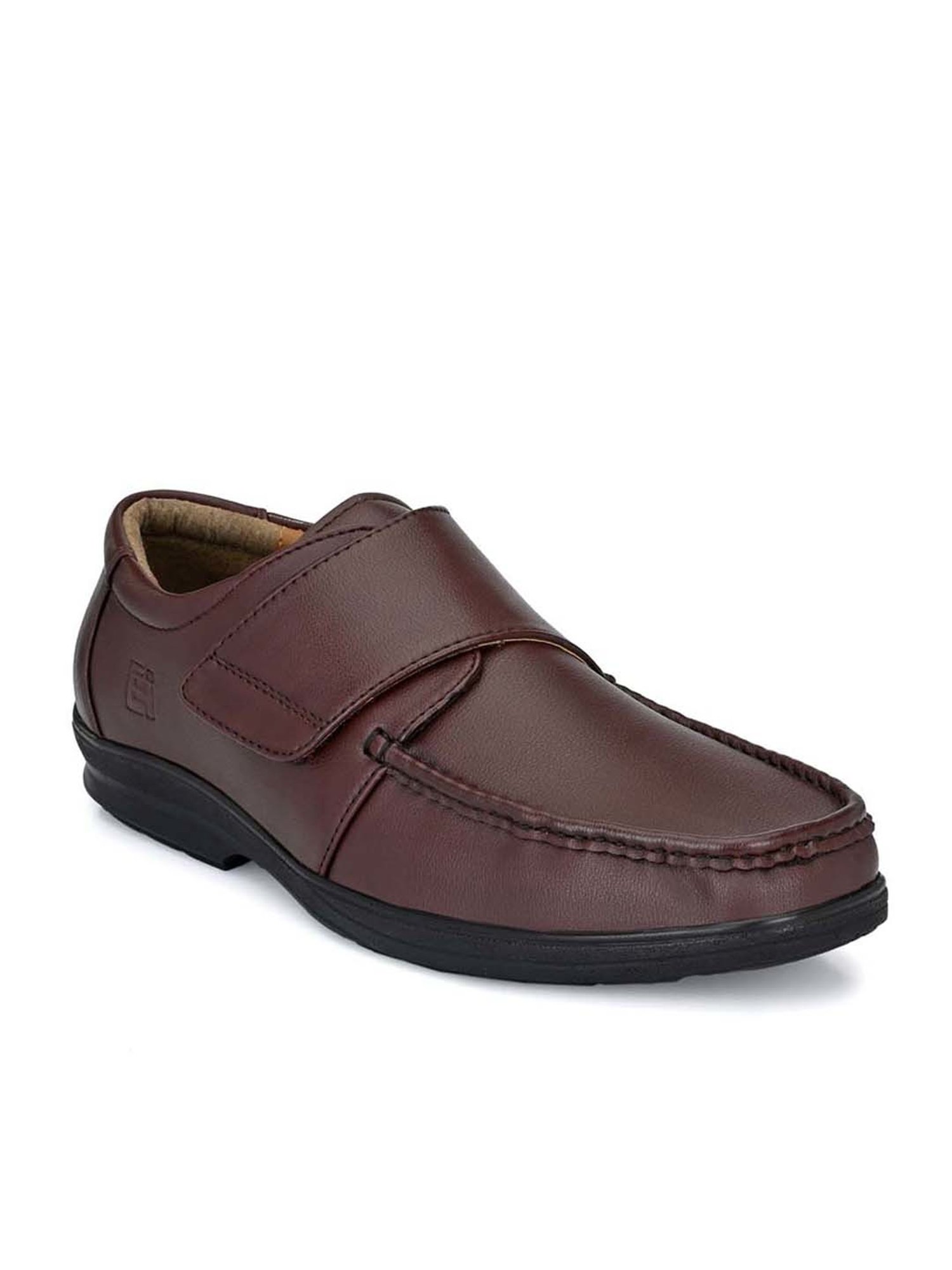 Eego Italy Men's Brown Formal Loafers