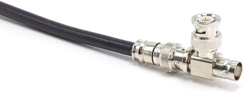 25 foot Red BJC High-flex 3G/6G HD SDI patch cable (Belden 1505F), BNC to BNC