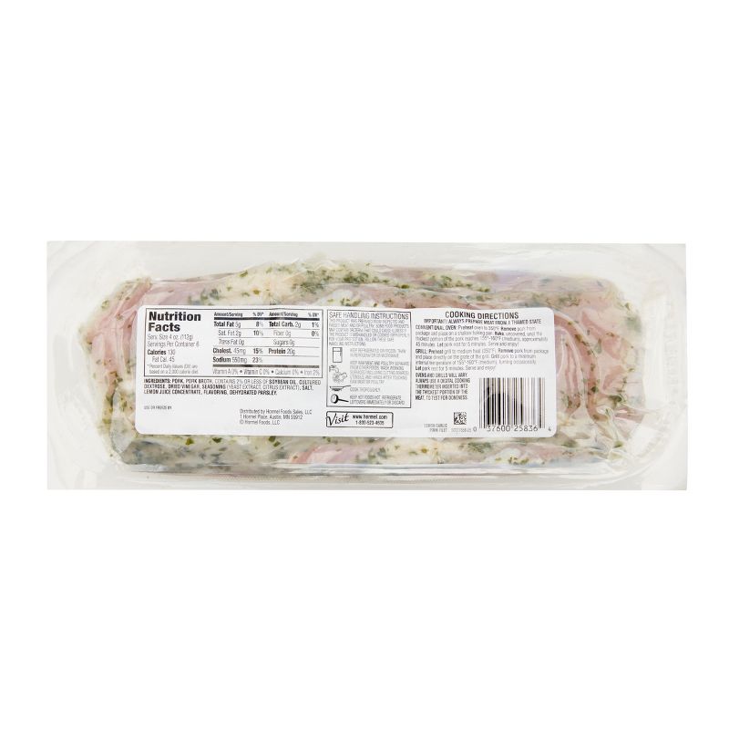 Hormel Lemon Garlic Pork Loin Filet - 24oz