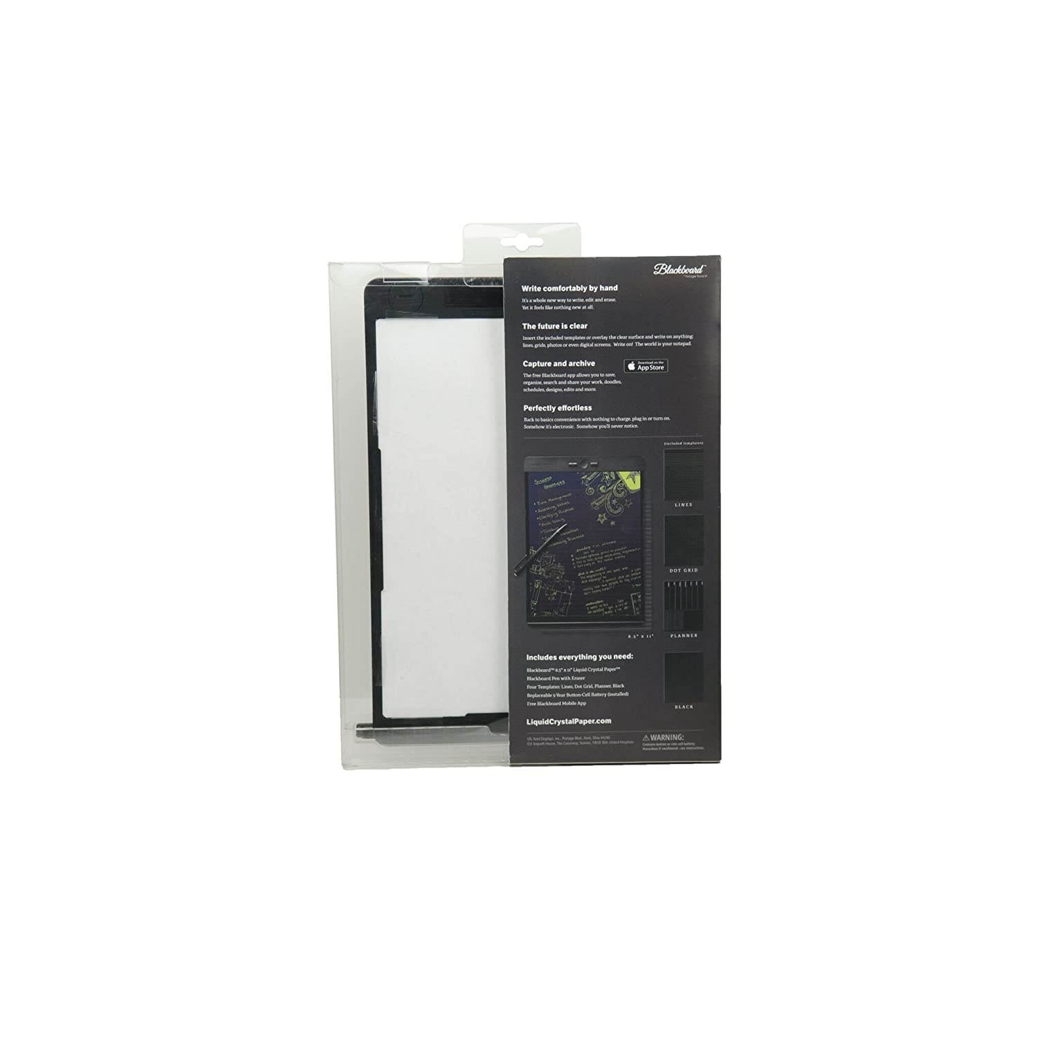 Boogie Board Blackboard Liquid Crystal paper 8.5x11"